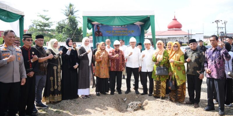 Wagub dan Mendikdasmen Resmikan Pembangunan SMK Muhammadiyah Banda Aceh. (Foto:Dok)